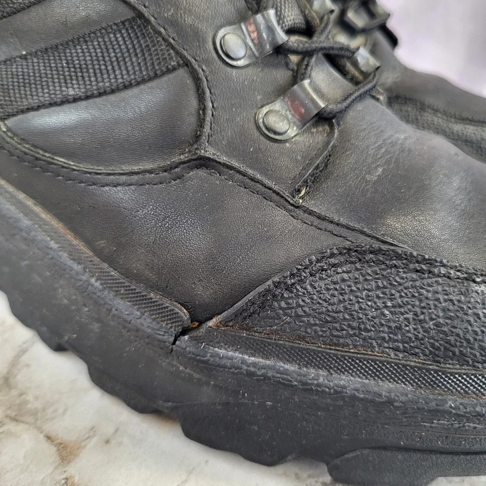 LEGENDS x Indy Soo Goodyear Waterproof Boots Men's Size 12 Black